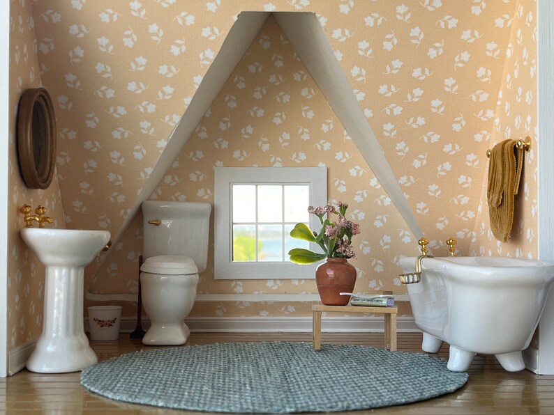 Custom One of a Kind Dollhouse Assembled and Professionally Designed - See Details Inside! image 8