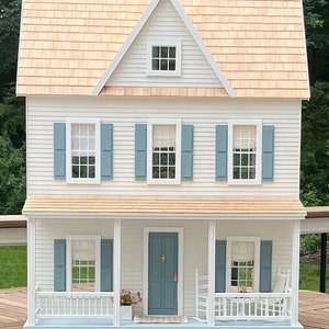Custom One of a Kind Dollhouse Assembled and Professionally Designed - See Details Inside! image 1