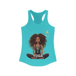 Women&#39;s Ideal Racerback Yoga Tank - Multi Colors - YOGA 2