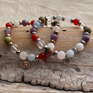 FERTILITY & PREGNANCY with hematite glam, Hormone balance, Encourages conception, Healthy pregnancy, Eases childbirth, Infertility gift