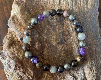Men's GIVE it UP - Addiction Recovery Bracelet – Sobriety & positive change bracelet - Recovery celebration gift - Motivation to QUIT