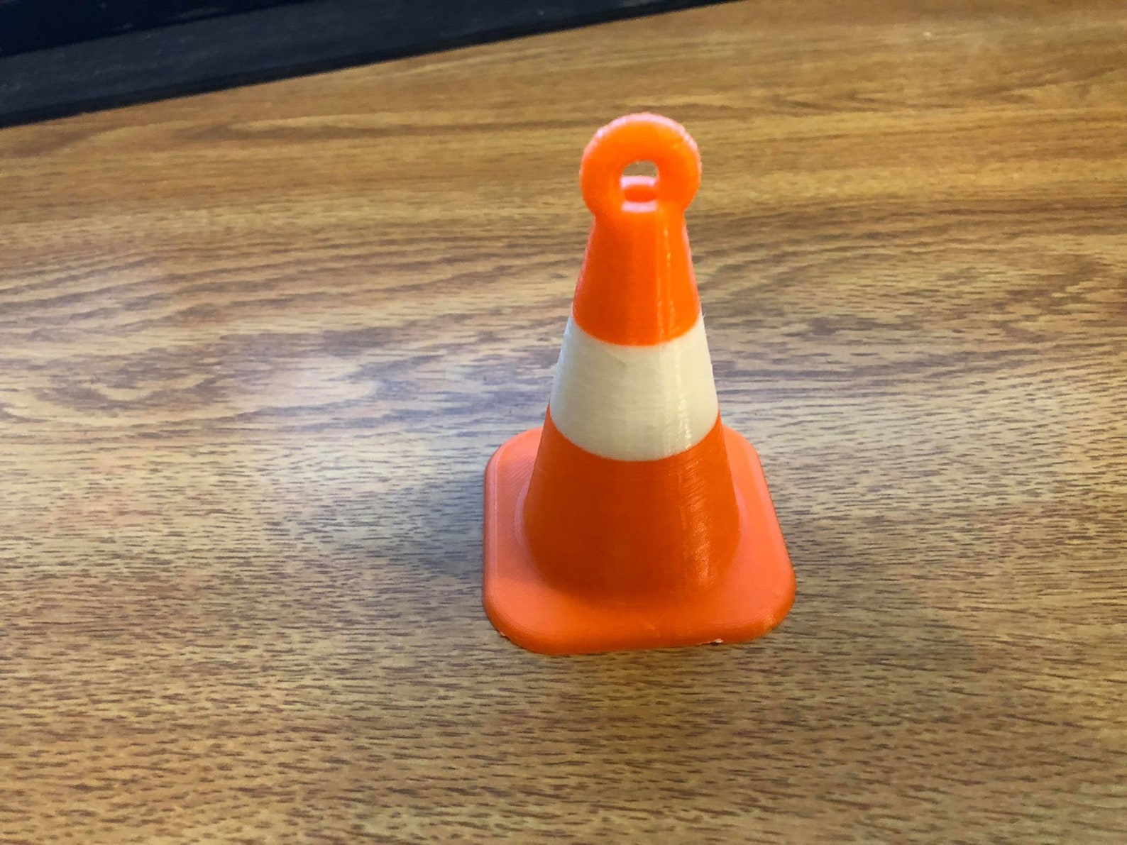 Mini Traffic Cone Christmas Tree Ornament Great for Car Guys and Gals