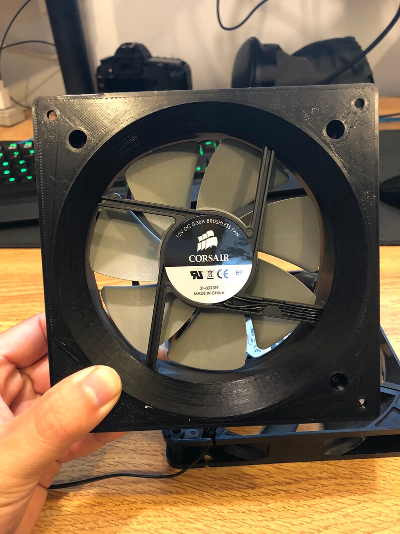 120 to 140 Mm Fan Adapter Custom Pc Modding 3d Printed Etsy