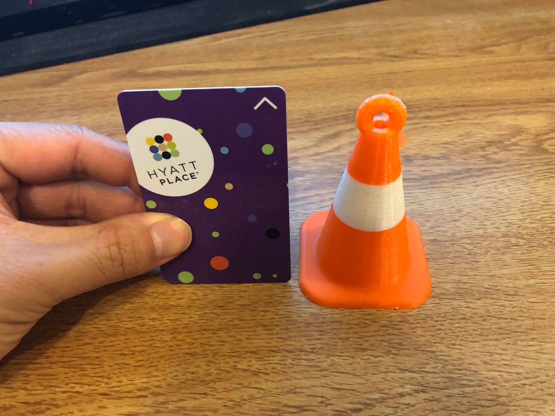 Mini Traffic Cone Christmas Tree Ornament Great for Car Guys and Gals and Drifters, Auto X