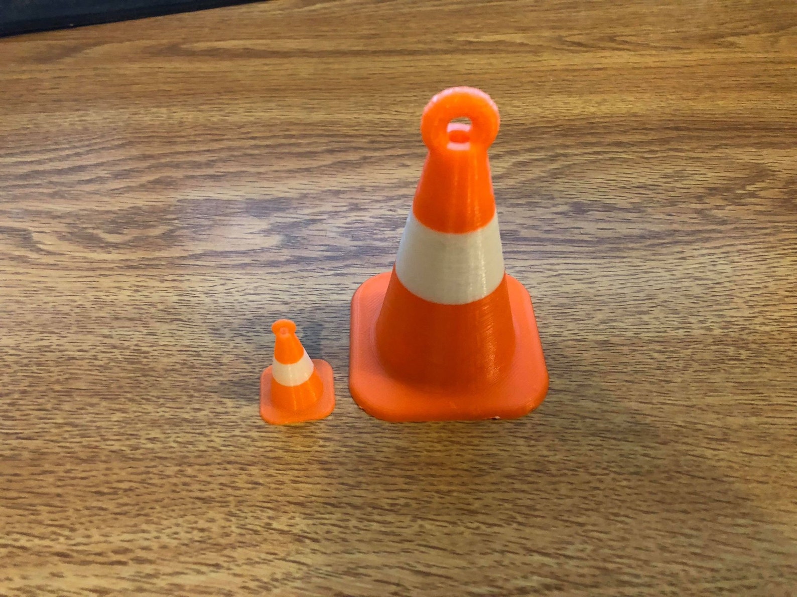 Mini Traffic Cone Christmas Tree Ornament Great for Car Guys and Gals