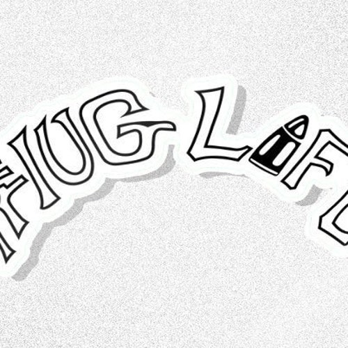 Thug Life Tattoo Poster for Sale by AleBoz Redbubble