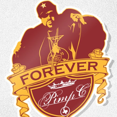 The forever Pimp C Rap Sticker King of the - Etsy