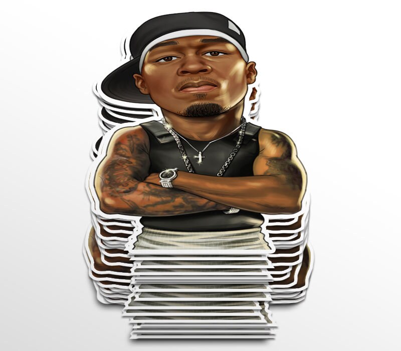 50 Cent Sticker g-unit General 50 Cent Decal - Etsy Ireland 50 Cent Sticker g-unit General 50 Cent Decal - Etsy Ireland