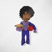 Prince from Chappelle's Show Sticker - 'Pancakes' TV Caricature Series - Dave Chappelle, Prince, Game Blouses, Purple Rain 