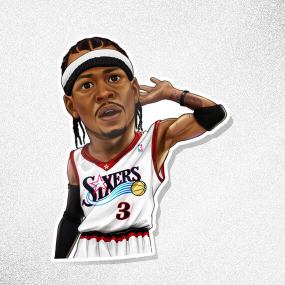 Allen Iverson Sticker brotherly Love Sticker - Etsy Norway Allen Iverson Sticker brotherly Love Sticker - Etsy Norway
