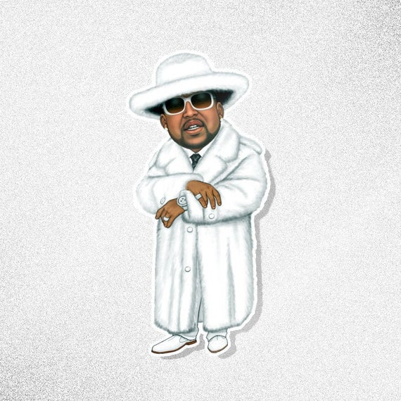 sweet Jones Rap Sticker Pimp C 