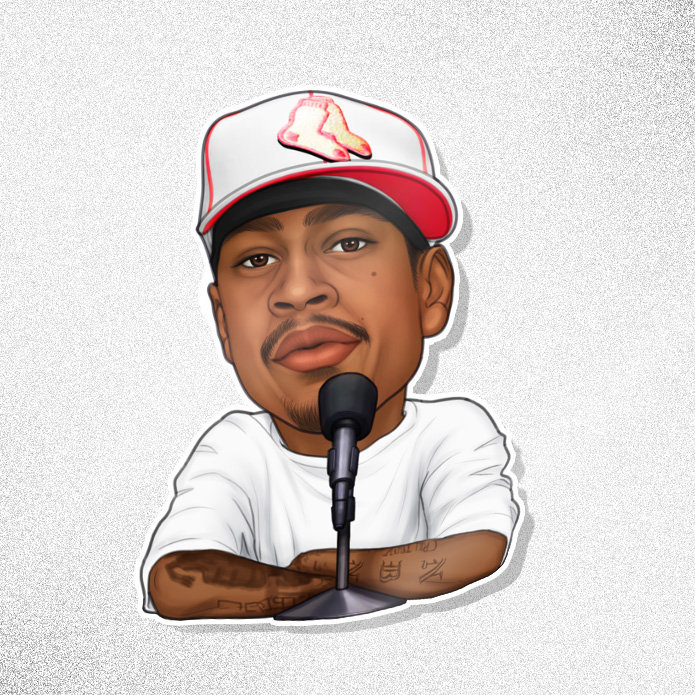 Allen Iverson practice Sticker We 