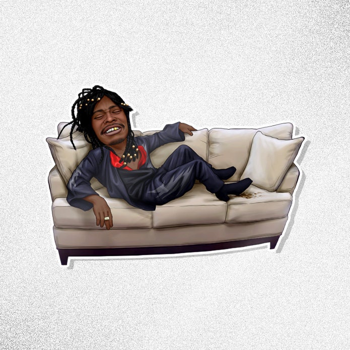 Dave Chappelle as Rick James Sticker fck Your