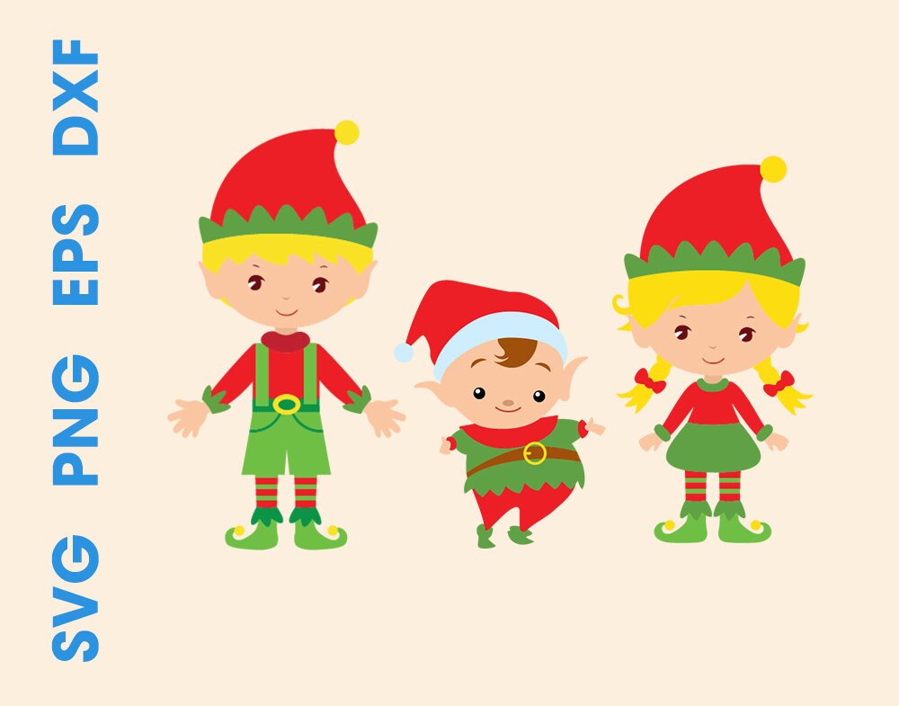 Download Little elves SVG Christmas elf svg Christmas elf clipart ...