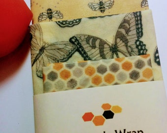 Beeswax wrap Eco friendly food storage set 3-s,m,l ST3BFBEE