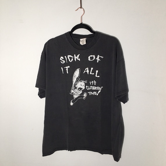 Sick Of It All 1990s Vintage NYHC T-Shirt It’s Clo