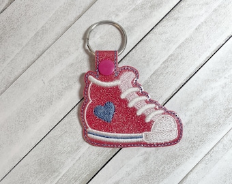 Tennis Shoe keychain, Tennis Shoe key ring, Tennis Shoe key chain, Tennis Shoe Key Fob, Sport Shoe keychain, Sports Shoe Key Ring, Keychain