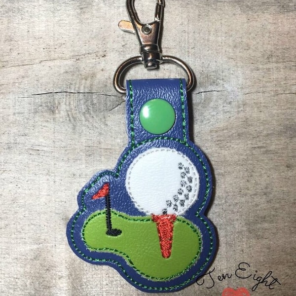 Golf cart key tags etsy