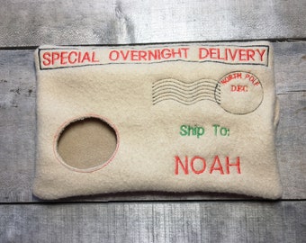 Personalized Elf Envelope Costume/Elf Costume/Elf Envelope/Elf Special Delivery/Elf Costume/Elf Envelope/Personalized Envelope/Personalized