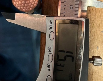 Superconductor rod (15mm OD and 1mm dot diameter), material for beads or EDC making