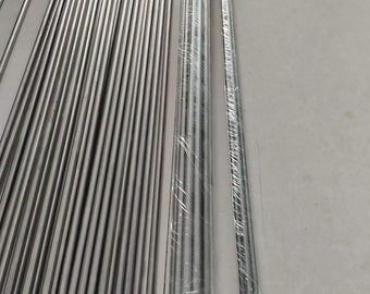 16mm/17 mm OD Mokume Titanium rod, Tidamascus rod, patterned Titanium rod, coin, EDC, gift, coin, EDC