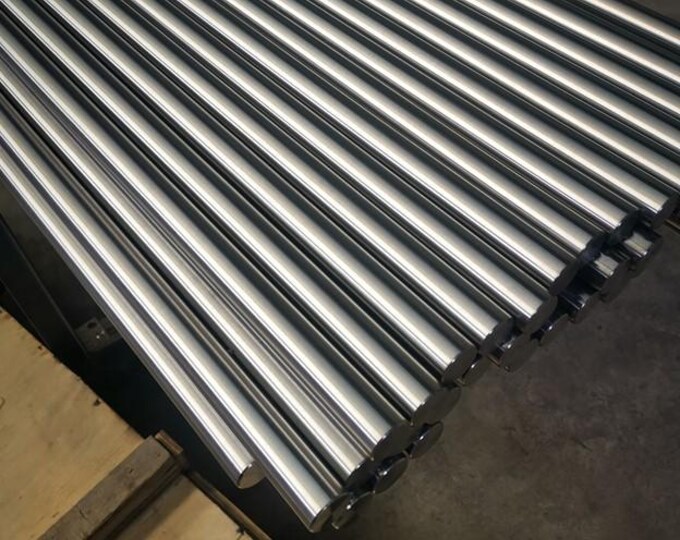 CP Titanium round rod, Grade 2, grey Titanium, 12mm and 16mm diameter
