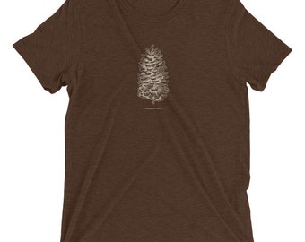 091320 - パインコーン - ユニセックス トライブレンド Tシャツ