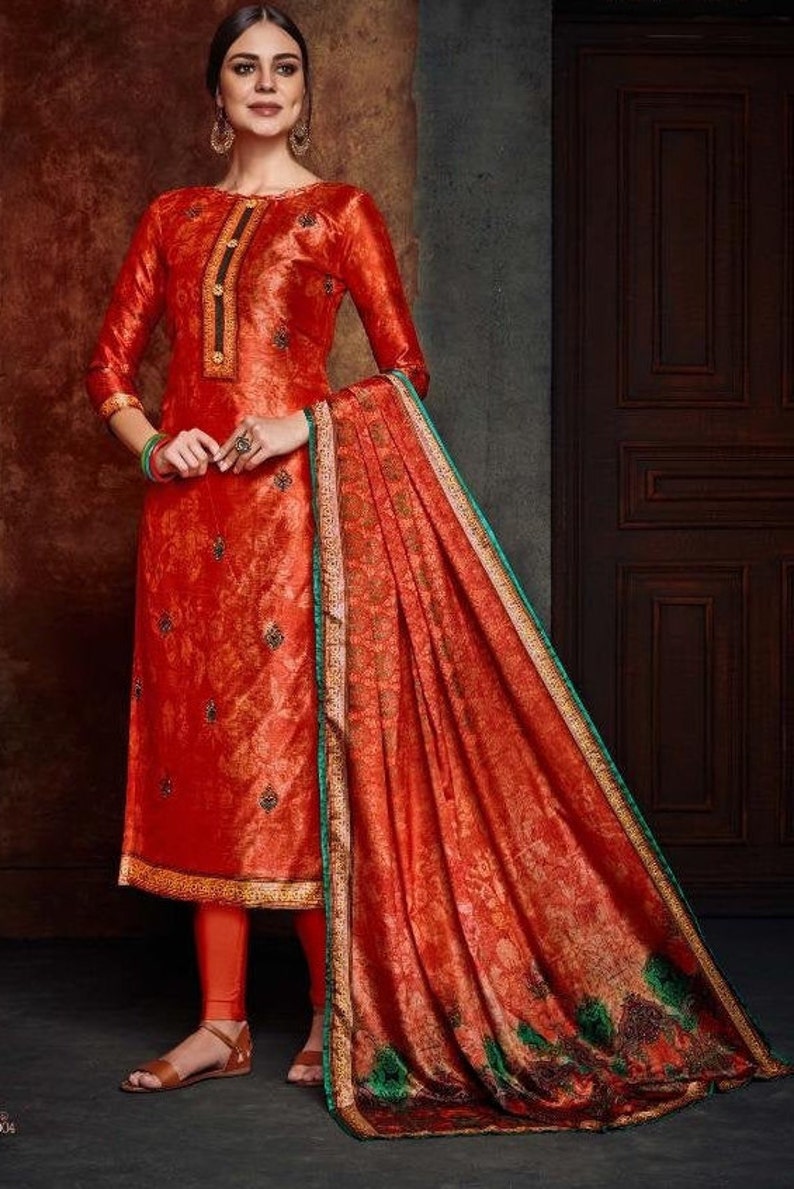 pure silk salwar suits