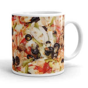 11oz 15oz Pizza Coffee Mug Pizza Tea Cup Pizza Mug Pizza Coffee Cup Pizza Cup
