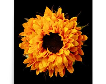 Print of: Vonflora Sunflowers Print Sunflower Wall Art Poster Sunflower Photo Decor