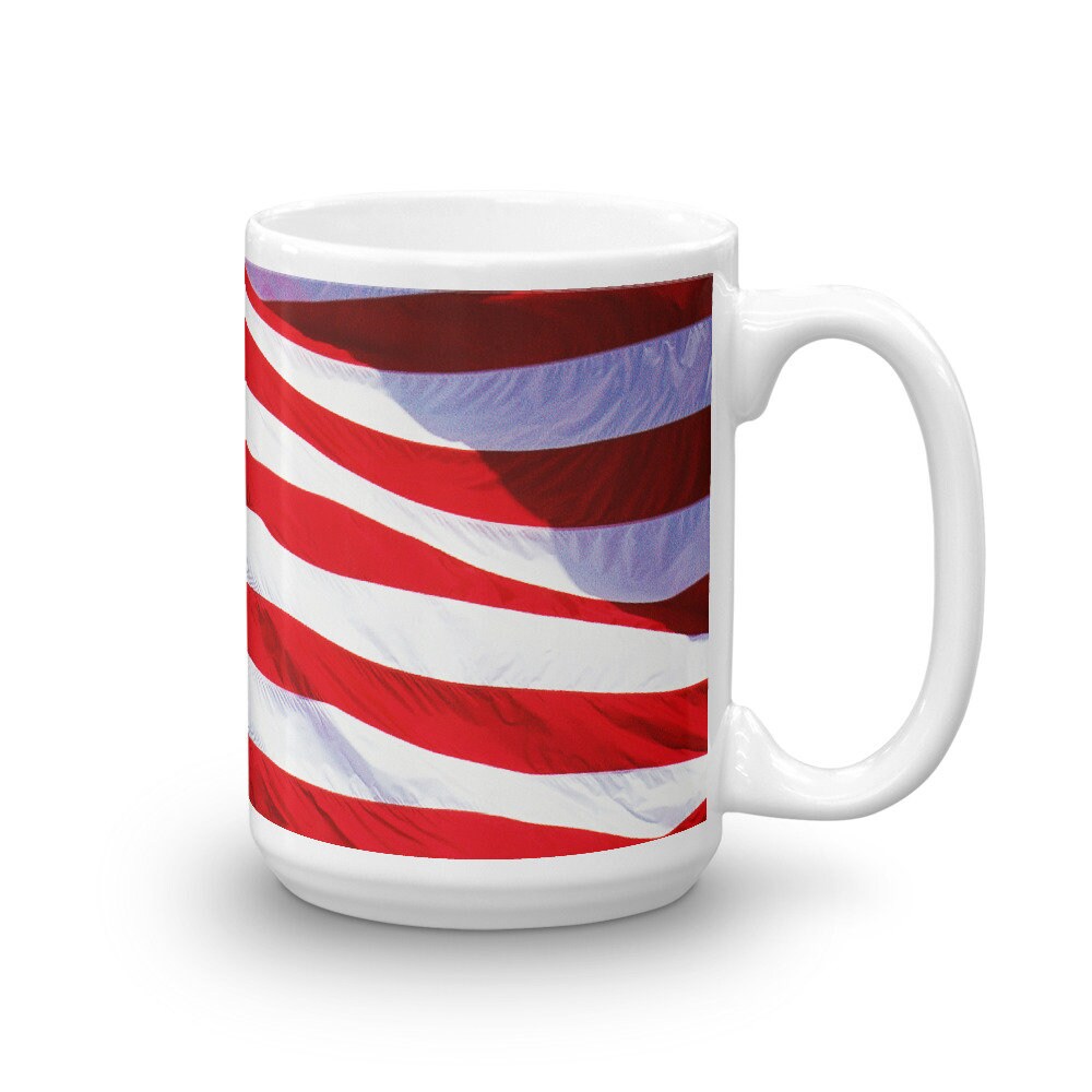 Us Flag Mug Us Flag Coffee Mug USA Flag Mug American Flag Mug - Etsy