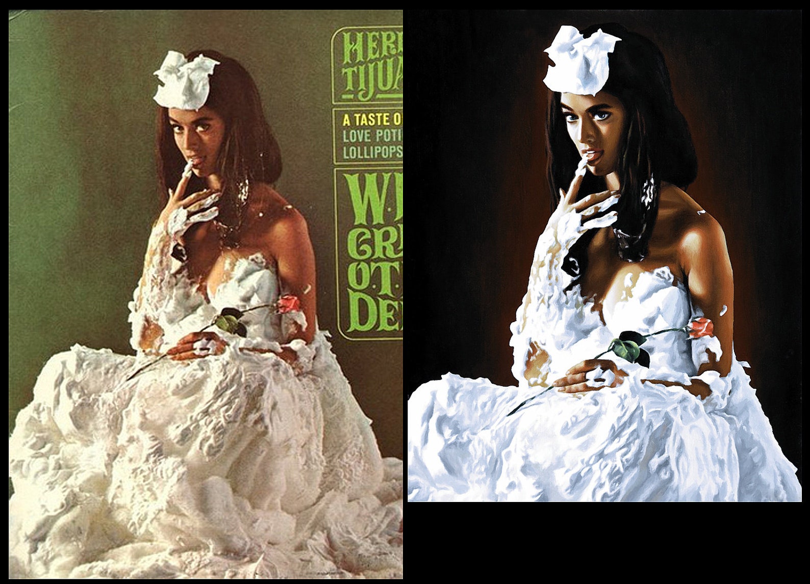 Dolores Erickson Whipped Cream Print Herb Albert Cover Poster Wall Art