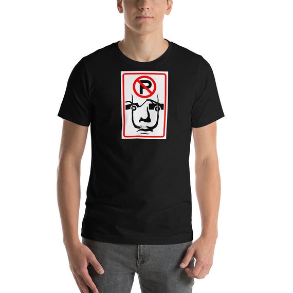 Unisex Salvador Dali No Parking T shirt Dali Portrait Shirt Etsy Ireland