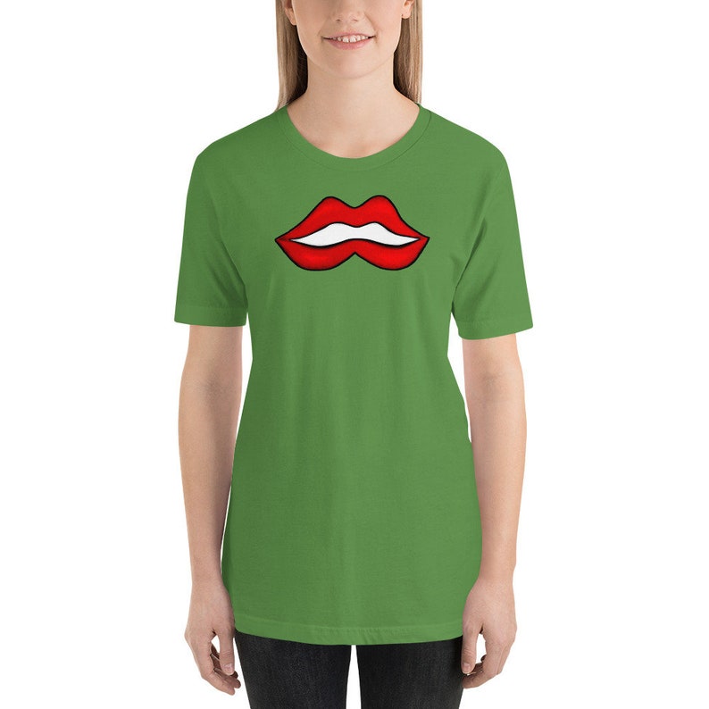 Lips Shirt Sexy Lips Shirt Lips Art Unisex Shirt Smiling Lips Etsy