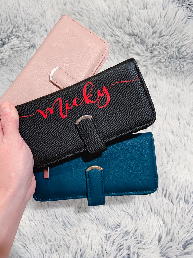 Personalized Womens wallet / monogrammed wallet / Etsy