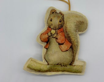 Timmy Tiptoes- Decoration- Beatrix Potter-Felt -Handmade