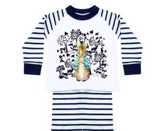 Peter Rabbit Pyjamas - Etsy