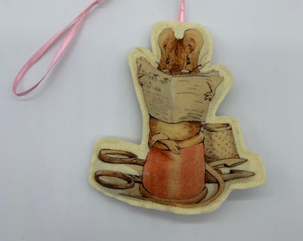Taylor Of Gloucester- Decoration- Beatrix Potter-Felt -Handmade