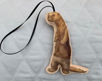 Rat's best Friend Otter- -Felt -Handmade-Decoration