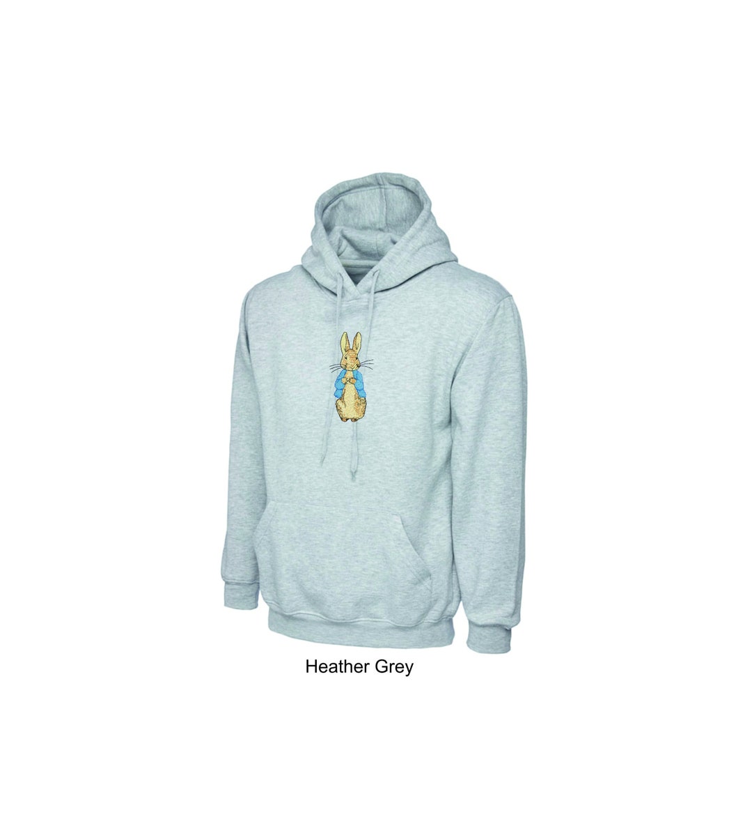 Peter Rabbit Adult Hooded Sweatshirt-with Large Peter - Etsy