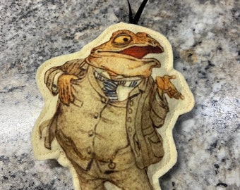 Mr Toad-Felt -Handmade-Decoration