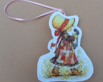 Holly Hobby Rag Doll- Felt -Decoration-Handmade