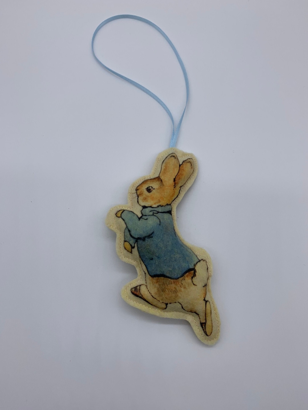 Peter Rabbit Hopping- Decoration- Beatrix Potter-felt -handmade - Etsy