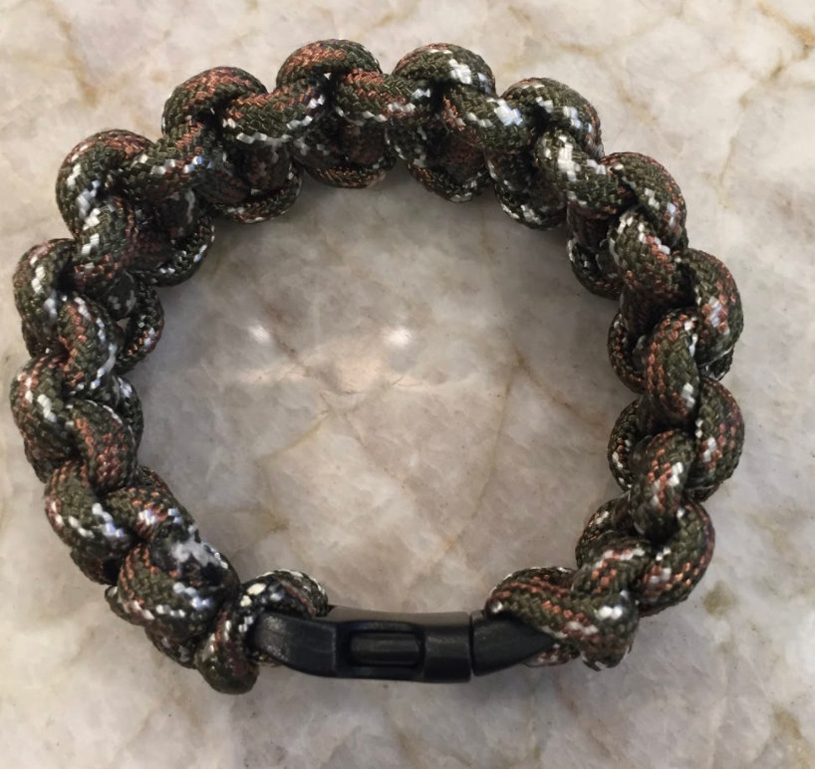 Camo paracord bracelet Etsy