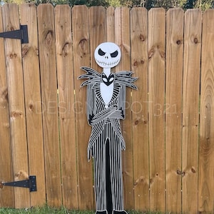 Digital Jack Skellington Nightmare PDF | INSTANT DOWNLOAD | Holiday | Yard Art | diy | Woodworking Plans | Halloween | Christmas | Template