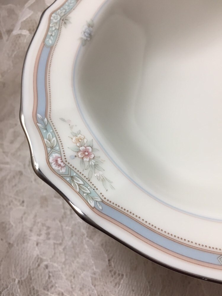 Noritake Rothschild 7293 10 Oval Serving Bowl Japan Etsy