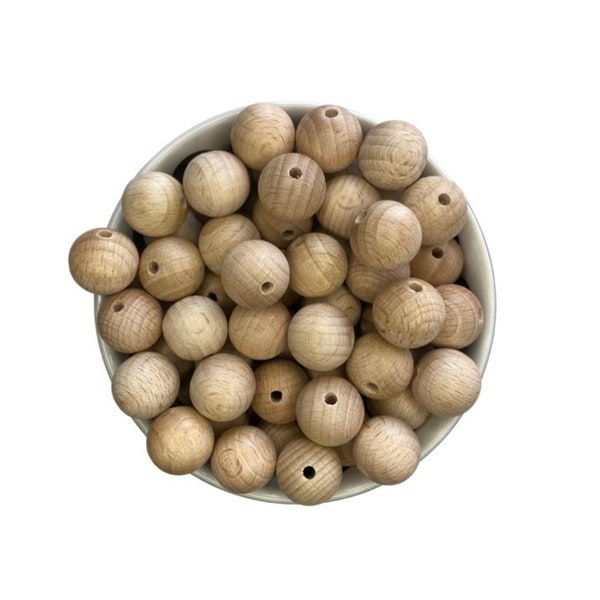 15mm Wood Round Beads, 15mm. Wood beads Wholesale Beads