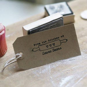 From The Kitchen Of / Baking Rubber Stamp image 4
