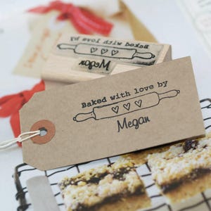 From The Kitchen Of / Baking Rubber Stamp image 3