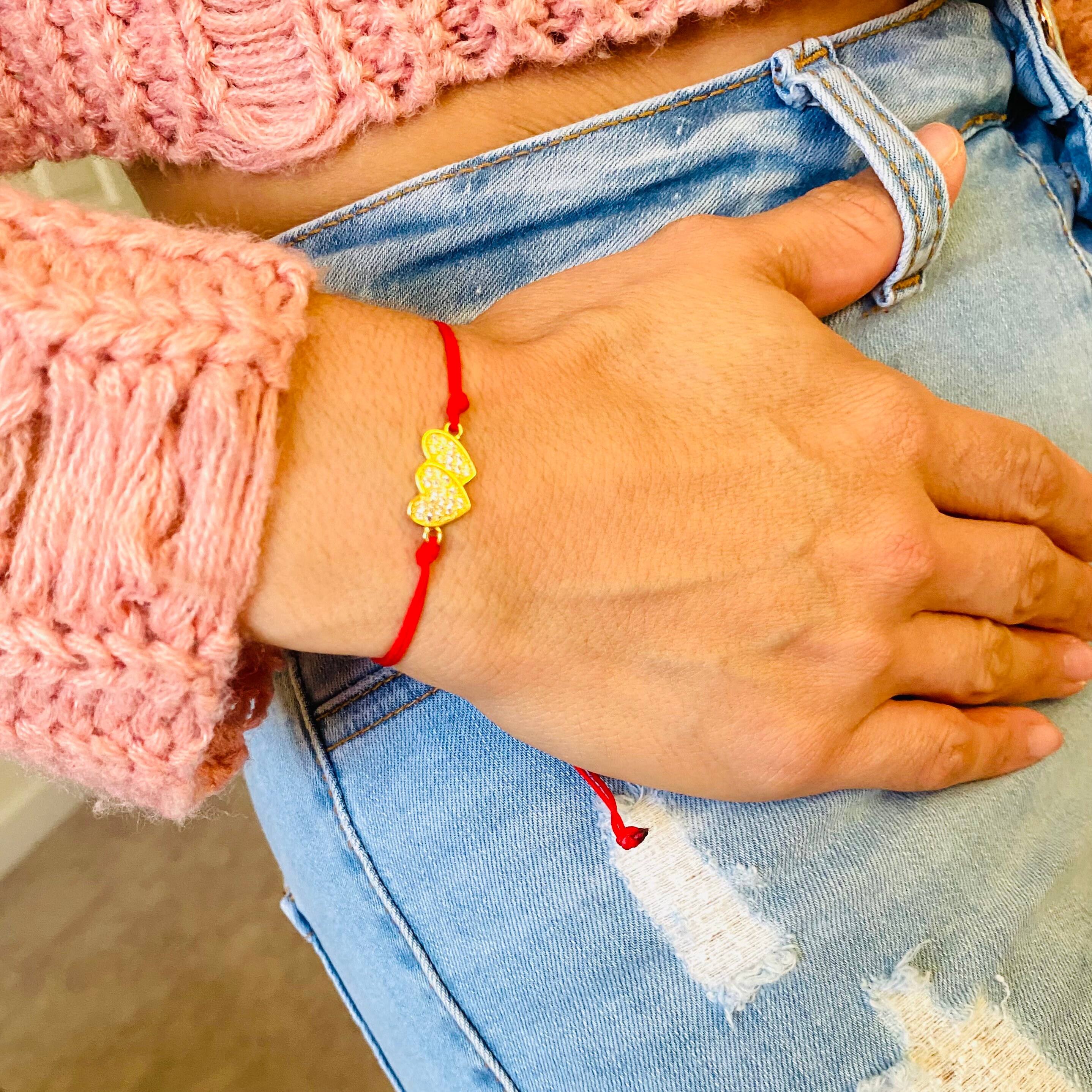 Matching Couple Bracelets Solid 14k Gold Bracelet Prosperity Etsy